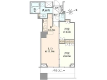【東京都/中野区中野】中野ツインマークタワー 間取り図