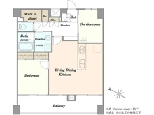 【東京都/渋谷区神山町】ウィズウィース渋谷神南 N棟 間取り図