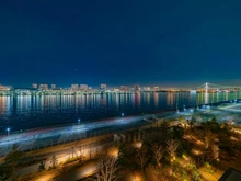 【東京都/中央区晴海】HARUMI FLAG SEA VILLAGE 晴海フラッグ A棟 眺望：夜景