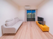 【東京都/中央区晴海】HARUMI FLAG SEA VILLAGE 晴海フラッグ A棟 リビング：夜景