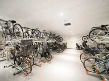 【東京都/中央区晴海】HARUMI FLAG PARK VILLAGE 晴海フラッグT棟 駐輪場