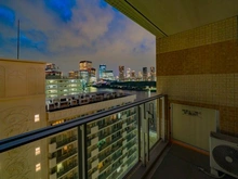 【東京都/中央区勝どき】クレストシティレジデンス 眺望：夜の眺望