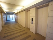 【東京都/中央区勝どき】クレストシティレジデンス 共用部：エレベーターホール