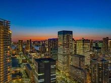 【東京都/中央区晴海】パークタワー晴海 眺望：夕景