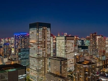 【東京都/中央区晴海】パークタワー晴海 眺望：夜景：ズーム有