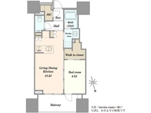 【東京都/千代田区神田錦町】クラッシィハウス神田錦町 間取り図