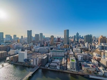 【東京都/中央区晴海】晴海アイランドトリトンスクエアビュータワー 1号棟 眺望：夜景（ズームなし）