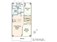 【東京都/中央区晴海】ソフトタウン晴海 間取り図