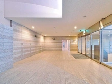 【東京都/中央区勝どき】サンステイト勝鬨橋リバーテラス エントランス