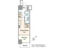 【東京都/渋谷区本町】ザ・パークワンズ渋谷本町 間取り図