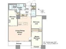 【東京都/江東区有明】ガレリアグランデ 間取り図
