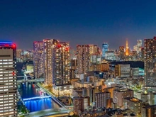 【東京都/中央区晴海】晴海アイランドトリトンスクエアビュータワー 1号棟 眺望：ズームあり