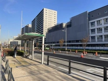 【東京都/中央区晴海】ザ・晴海レジデンス バス停「ほっとプラザはるみ前」（現地より約240m）：東京駅丸の内南口行等のバスが利用できます。