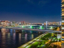 【東京都/中央区晴海】ザ・パークハウス晴海タワーズ ティアロレジデンス 眺望：夜景