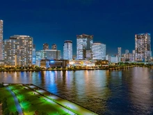 【東京都/中央区晴海】ザ・パークハウス晴海タワーズ ティアロレジデンス 眺望：夜景