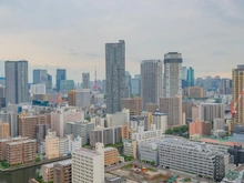 【東京都/中央区晴海】晴海アイランドトリトンスクエアビュータワー 1号棟 眺望：ズームあり
