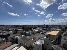 【埼玉県/朝霞市三原】プラウド志木サウスフォート 眺望：バルコニーより撮影・ズームなし