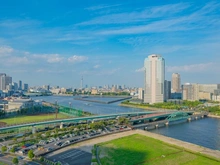 【東京都/中央区晴海】パークタワー晴海 眺望：ズームなし