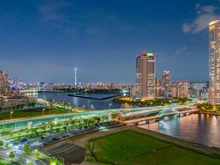 【東京都/中央区晴海】パークタワー晴海 眺望：夜景