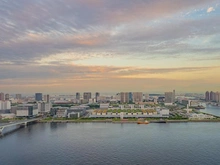 【東京都/中央区晴海】HARUMI FLAG PARK VILLAGE T棟 眺望：バルコニーからの眺望（ズーム有）