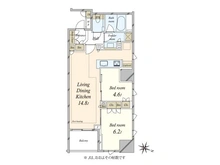 【東京都/中央区日本橋本町】パークホームズ日本橋時の鐘通り 間取り図