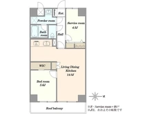 【東京都/豊島区北大塚】ライオンズシティ池袋 間取り図