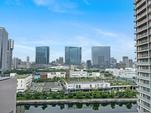 【東京都/港区港南】リビオタワー品川 眺望：バルコニーから撮影・ズームなし