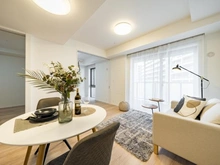 【東京都/中央区晴海】HARUMI FLAG SUN VILLAGE  T棟 リビング・ダイニング