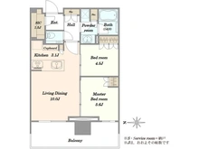 【東京都/中央区晴海】HARUMI FLAG SUN VILLAGE  T棟 間取り図
