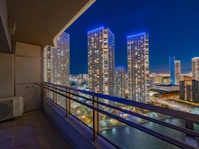 【東京都/中央区勝どき】パークタワー勝どきミッド バルコニー：夜景