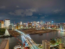 【東京都/中央区勝どき】勝どきザ・タワー 眺望：夜景
