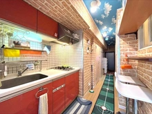 【東京都/港区西麻布】麻布霞町マンション キッチン