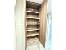 【東京都/渋谷区広尾】朝日広尾マンション 収納（洗面室部分）