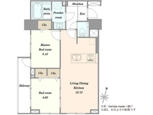 【東京都/渋谷区恵比寿】シティプラザ恵比寿 間取り図
