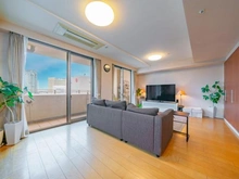 【東京都/渋谷区広尾】クオリア恵比寿パークフロント リビング・ダイニング