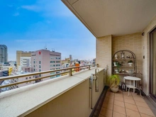 【東京都/渋谷区広尾】クオリア恵比寿パークフロント バルコニー