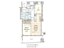 【東京都/港区港南】品川Vタワー 間取り図