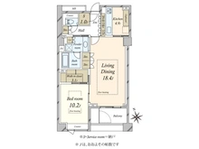 【東京都/港区麻布台】麻布台パークハウス 間取り図