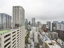 【東京都/港区白金】アトラスタワー白金レジデンシャル 眺望：北東側バルコニーから
ズームなし