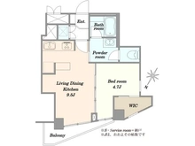 【東京都/渋谷区恵比寿南】ハイネス代官山 間取り図