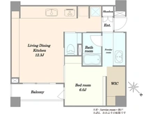 【東京都/港区三田】パークホームズ白金高輪アーバンレジデンス 間取り図