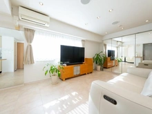 【東京都/渋谷区広尾】ユニーブル恵比寿 リビング