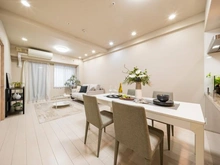 【東京都/港区西麻布】オープンレジデンシア表参道est リビング・ダイニング：※家具・調度品は販売価格に含まれておりません