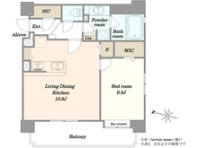 【東京都/港区西麻布】ファミール西麻布ベルファース 間取り図