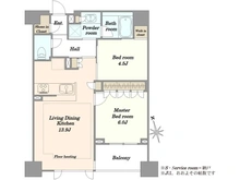 【東京都/文京区関口】クレヴィア文京関口 間取り図