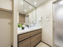 【東京都/新宿区西五軒町】クレヴィア神楽坂 洗面所