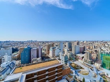 【東京都/品川区小山】パークシティ武蔵小山ザタワー 眺望：バルコニーより