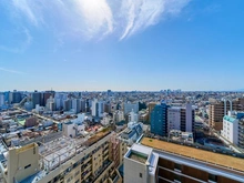 【東京都/品川区小山】パークシティ武蔵小山ザタワー 眺望：バルコニーより