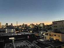 【東京都/文京区関口】クレヴィア文京関口 眺望：夕焼け