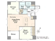 【東京都/千代田区神田多町】グリーンパーク千代田淡路町 間取り図